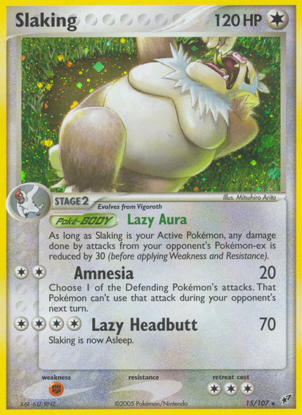 Slaking - Pokémon TCG Card