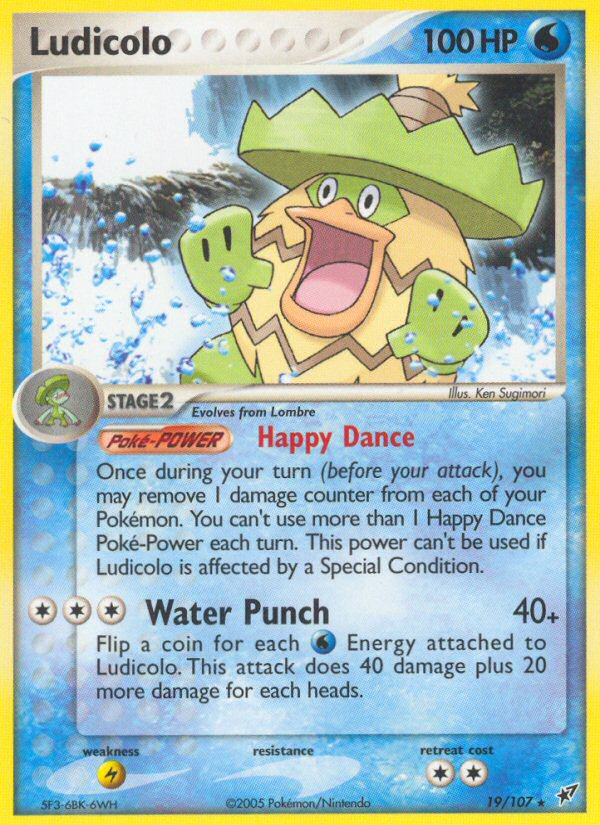Ludicolo - Pokémon TCG Card