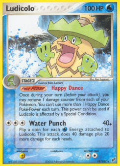Ludicolo - pokemon TCG Card