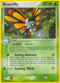 Beautifly - pokemon TCG Card