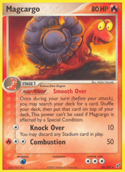 Magcargo - pokemon TCG Card