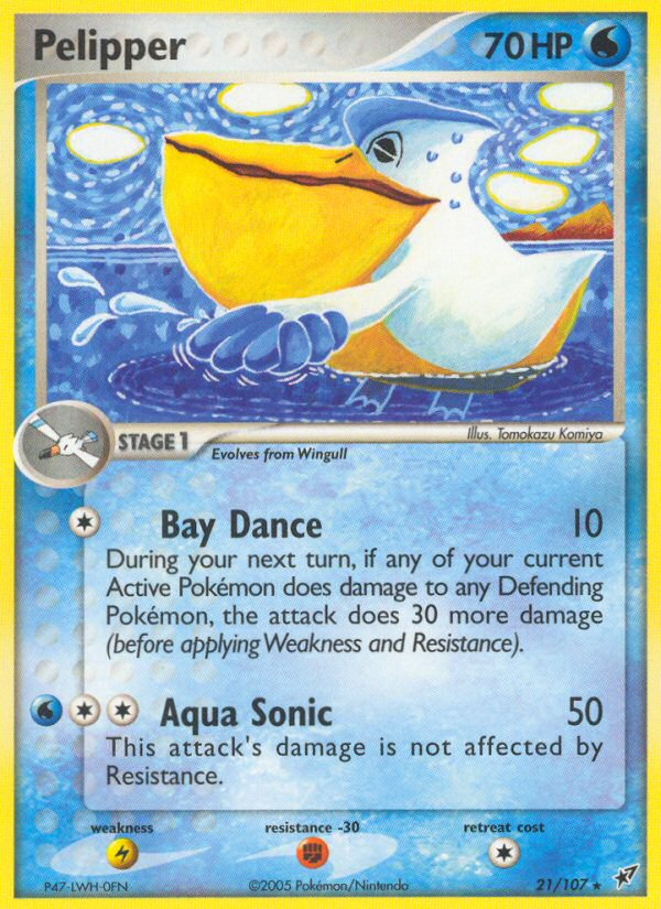 Pelipper - Pokémon TCG Card