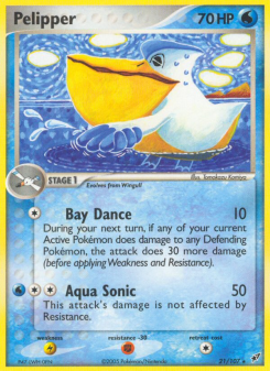 Pelipper - pokemon TCG Card