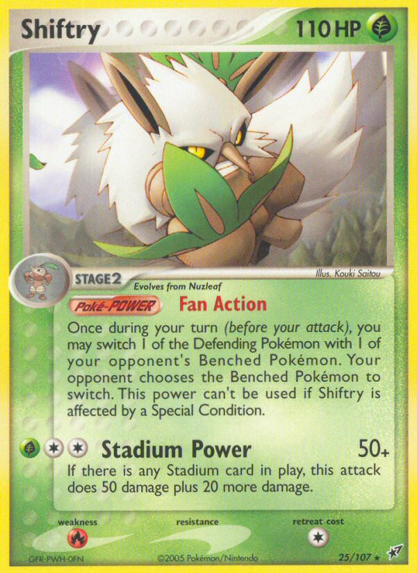 Shiftry - Pokémon TCG Card