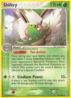 Shiftry - pokemon TCG Card