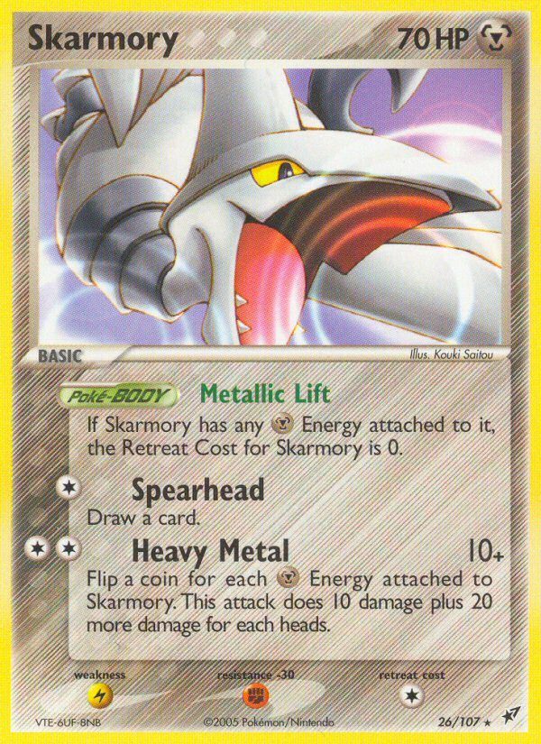 Skarmory - Pokémon TCG Card