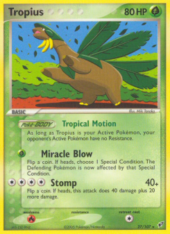 Tropius - pokemon TCG Card