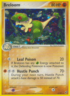 Breloom - pokemon TCG Card