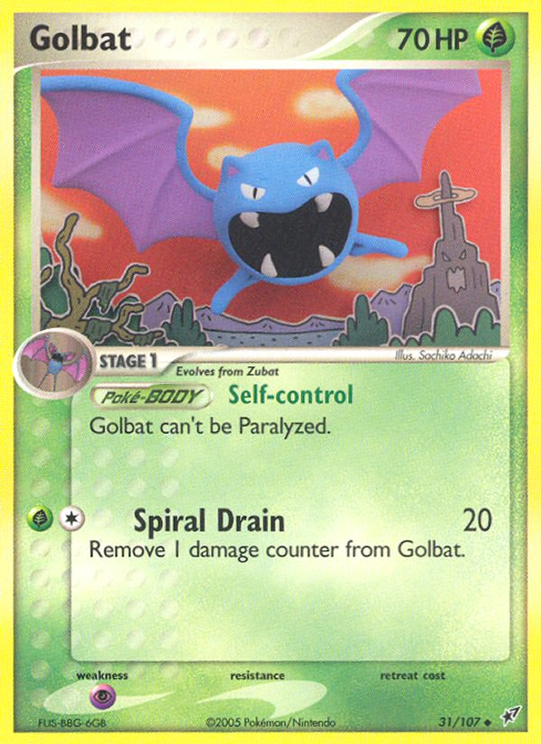 Golbat - Pokémon TCG Card