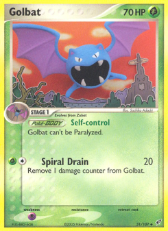 Golbat - pokemon TCG Card