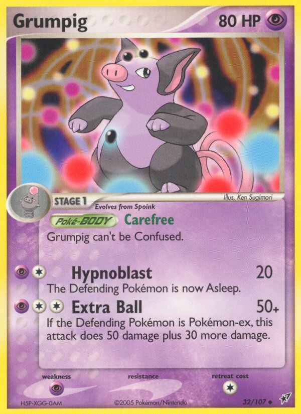 Grumpig - Pokémon TCG Card