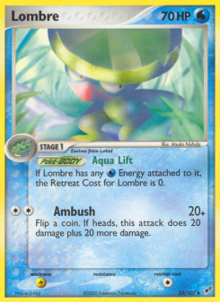 Lombre - pokemon TCG Card