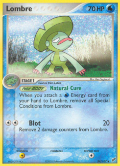Lombre - pokemon TCG Card