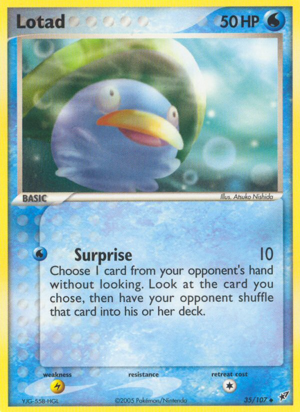 Lotad - Pokémon TCG Card