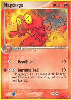 Magcargo - pokemon TCG Card