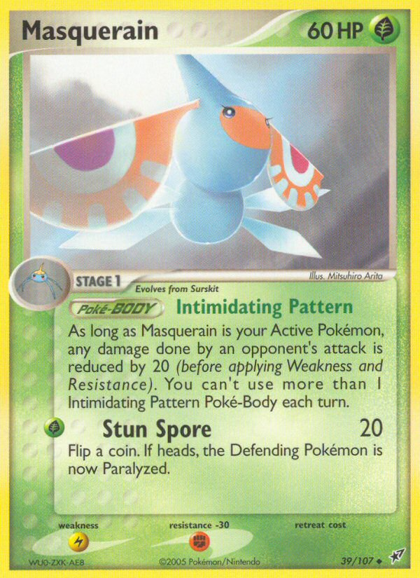 Masquerain - Pokémon TCG Card