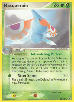Masquerain - pokemon TCG Card