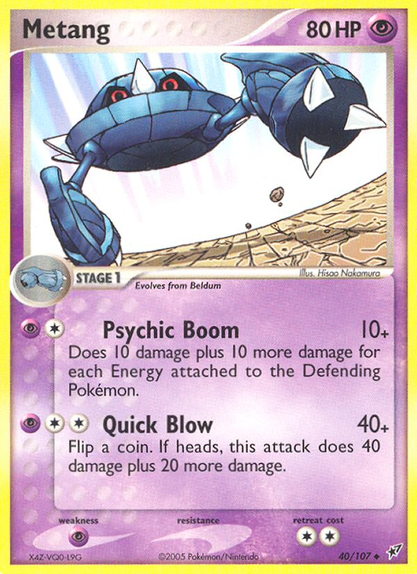 Metang - Pokémon TCG Card