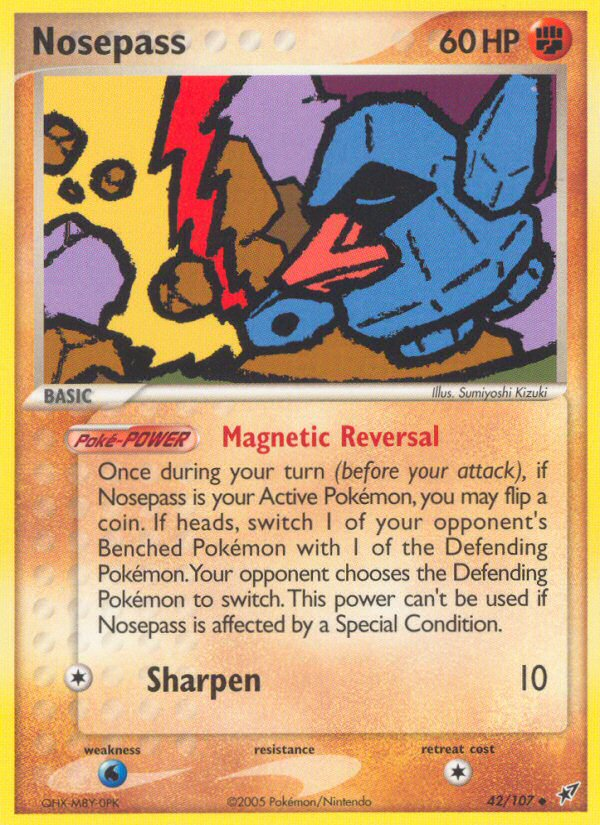 Nosepass - Pokémon TCG Card
