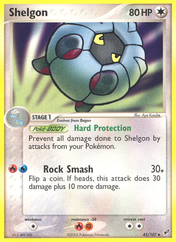 Shelgon - Pokémon TCG Card