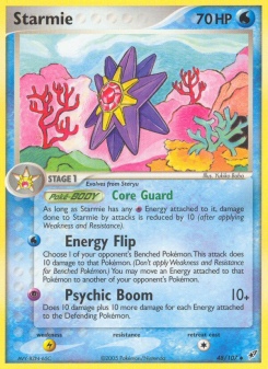 Starmie - pokemon TCG Card
