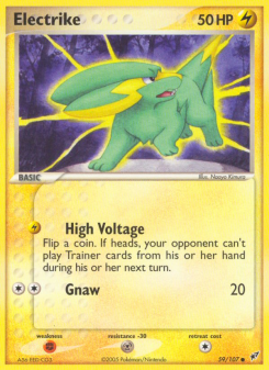 Electrike - pokemon TCG Card