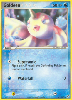 Goldeen - pokemon TCG Card
