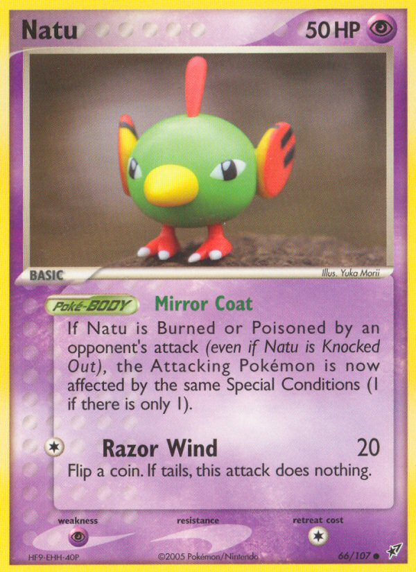 Natu - Pokémon TCG Card