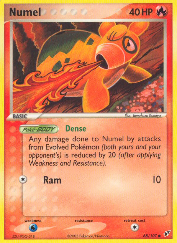 Numel - Pokémon TCG Card