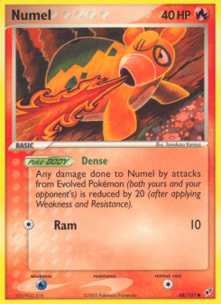 Numel - pokemon TCG Card