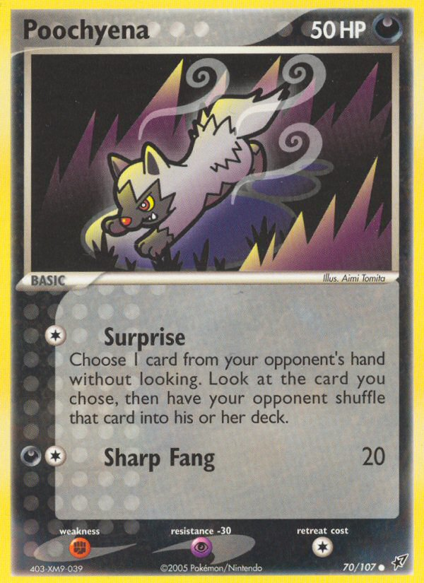 Poochyena - Pokémon TCG Card