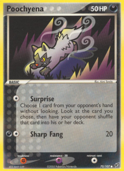 Poochyena - pokemon TCG Card