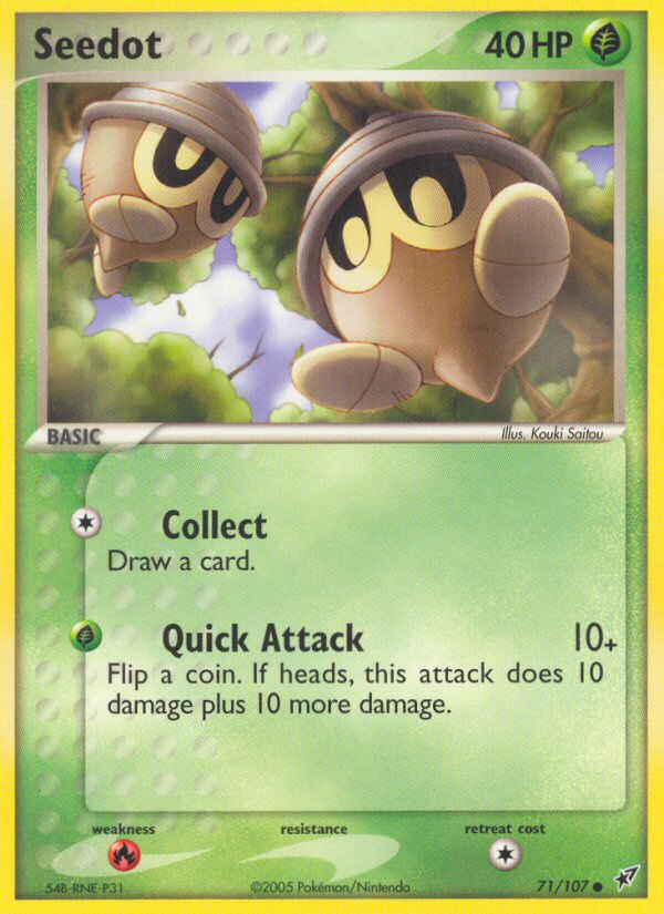 Seedot - Pokémon TCG Card