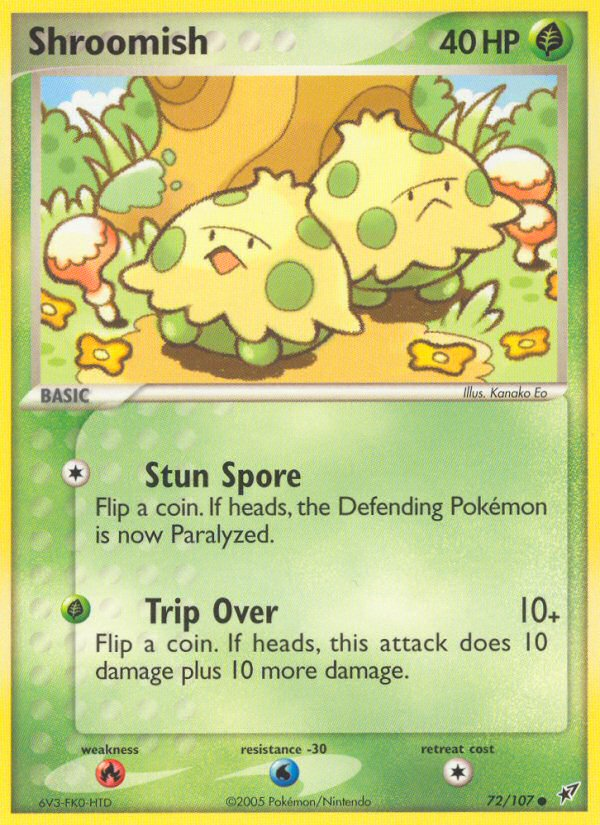 Shroomish - Pokémon TCG Card