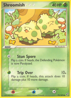 Shroomish - pokemon TCG Card