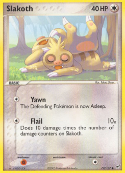 Slakoth - pokemon TCG Card
