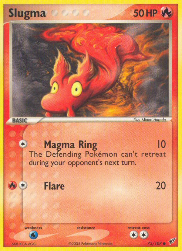 Slugma - Pokémon TCG Card