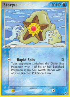 Staryu - pokemon TCG Card