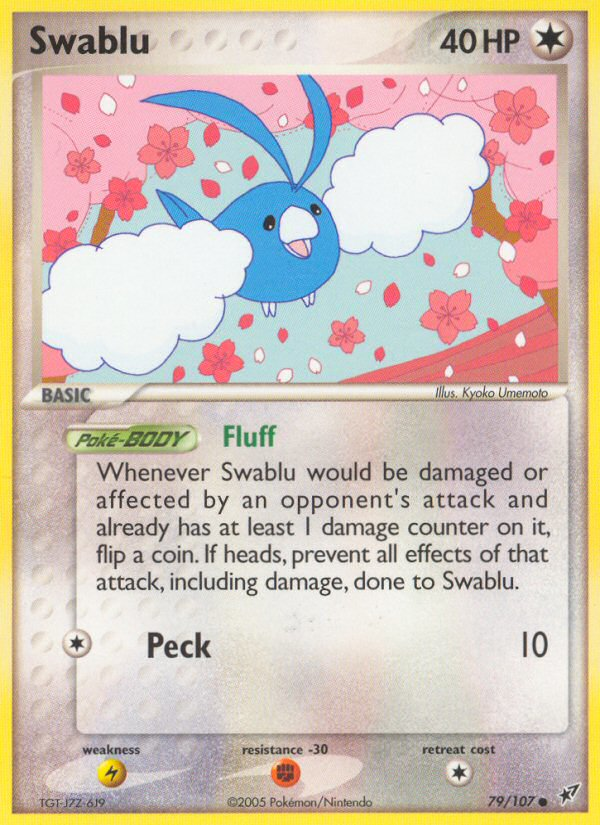 Swablu - Pokémon TCG Card