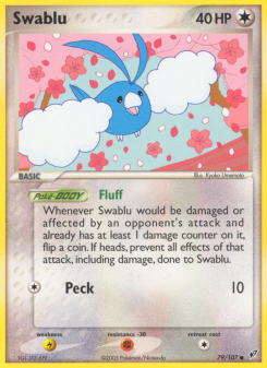 Swablu - pokemon TCG Card