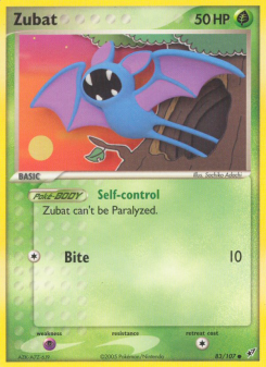 Zubat - pokemon TCG Card