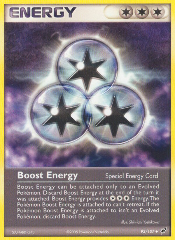 Boost Energy - Pokémon TCG Card