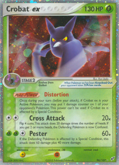 Crobat ex - pokemon TCG Card