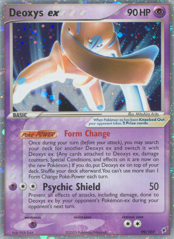 Deoxys ex - Pokémon TCG Card