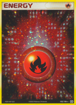 Fire Energy - pokemon TCG Card