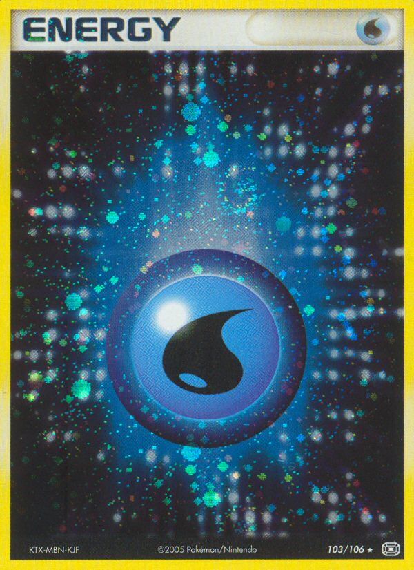 Water Energy - Pokémon TCG Card
