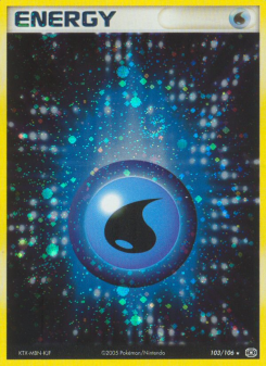 Water Energy - pokemon TCG Card