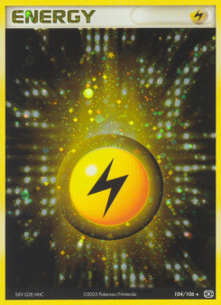 Lightning Energy - pokemon TCG Card