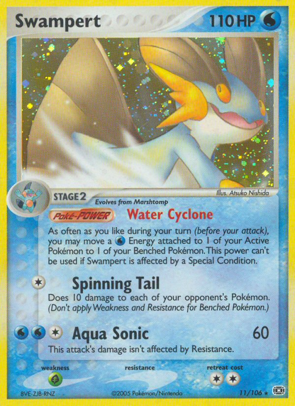 Swampert - Pokémon TCG Card