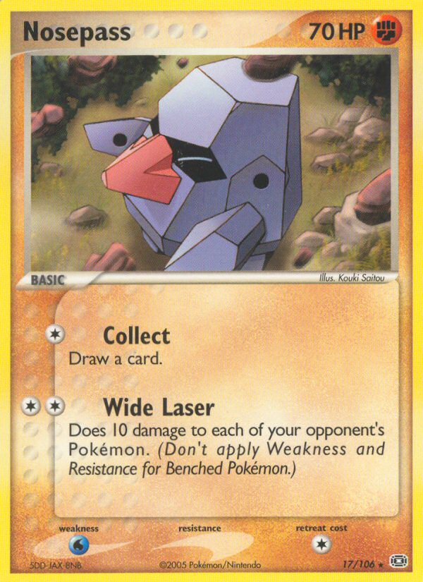 Nosepass - Pokémon TCG Card